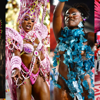 O Carnaval como a maior passarela do Brasil, a alta-costura está na avenida, coletiva e em movimento