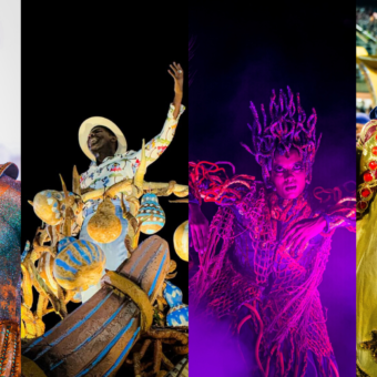 A última noite da Sapucaí foi de ancestralidade, música e legado com Tuiuti, Vila Isabel, Grande Rio e Salgueiro